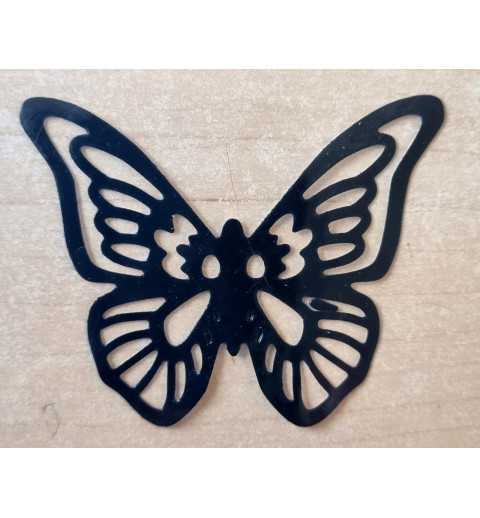 Vinylmotiv Schmetterling schwarz