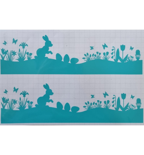 Vinylmotiv Ostern mint