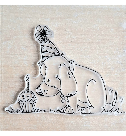 Clear Stamps Hund/Törtchen