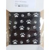 Pfoten Ripsband schwarz