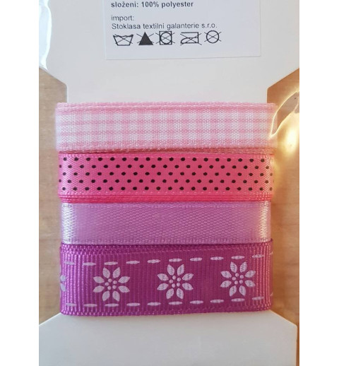 Dekoband Set rosa