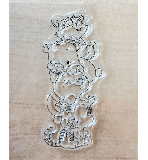 Clear Stamps Baby Tiere