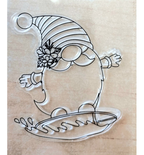 Clear Stamps Wichtel/Surfbrett