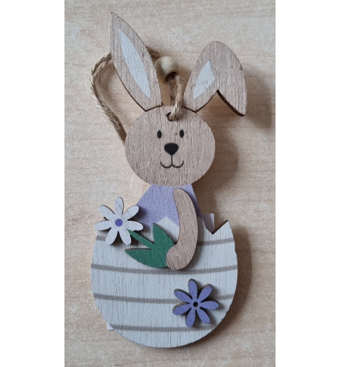 Holz Hase zum Hängen