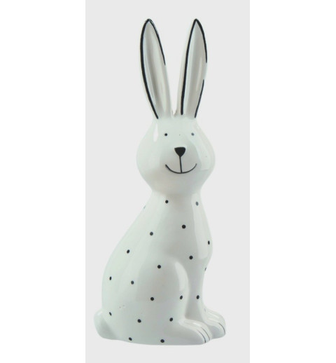 Hase Keramik weiss