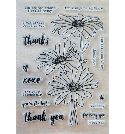 Clear Stamps Margeriten