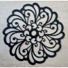 Vinylmotiv Ornament schwarz