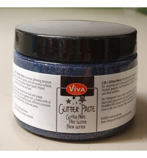 Glitterpaste 150 ml hämatit