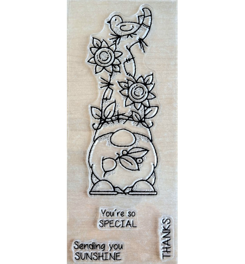 Clear Stamps Wichtel/Vogel