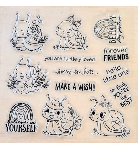 Clear Stamps Schnecken