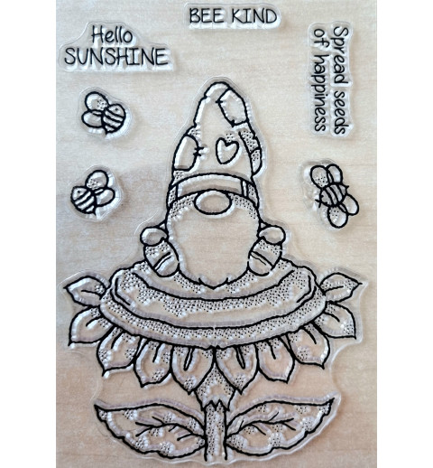 Clear Stamps Wichtel/Blume