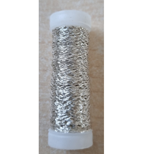 Effektdraht silber