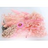Trockenblumen Set rosa