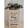 Teelicht Trockenblumen
