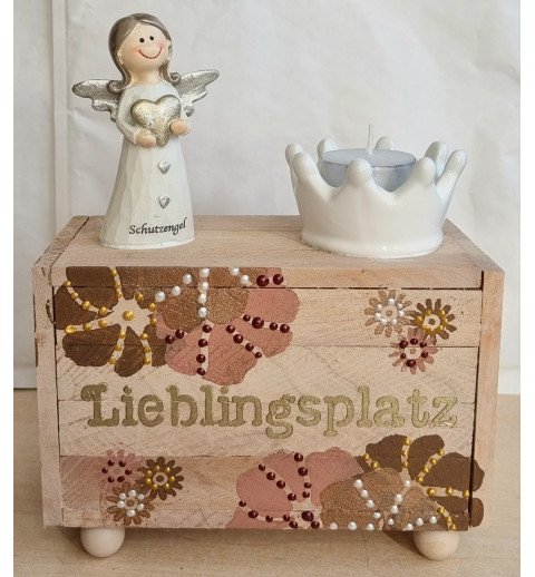 Teelicht Schutzengel