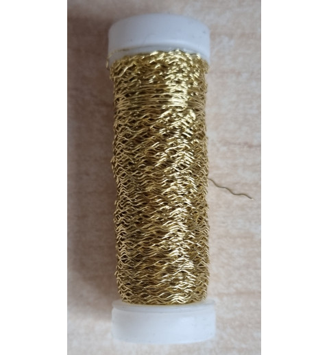 Effektdraht gold
