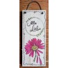 Mini Schild Alles Liebe/Blume