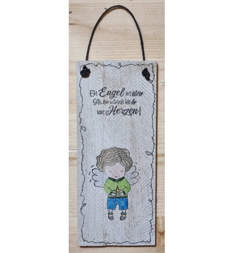Mini Schild Engel