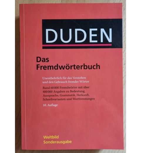 Duden Das Fremdwörterbuch