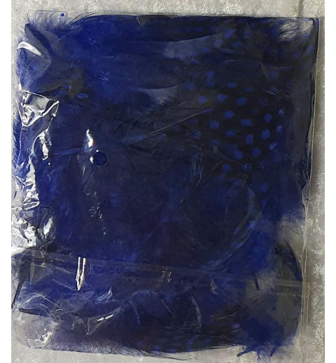 Dekofedern blau