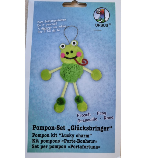 Bastelset Pompon Frosch