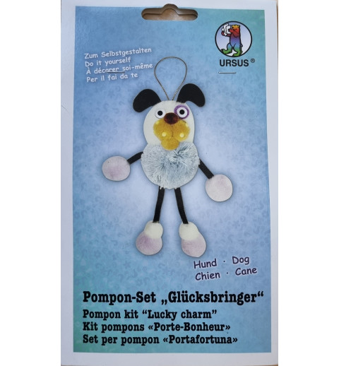 Bastelset Pompon Hund