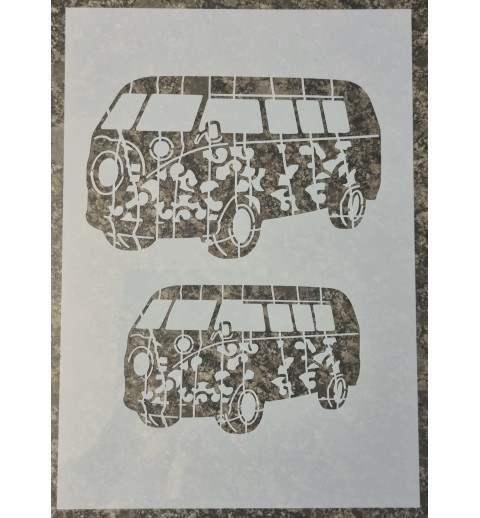Schablone VW Bus