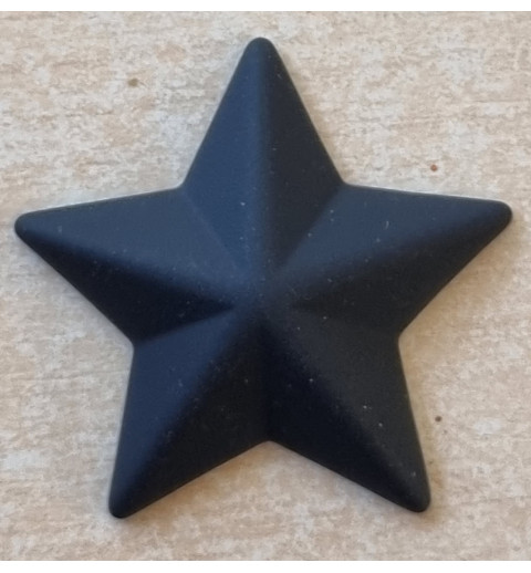 Stern dunkelblau Kunststoff