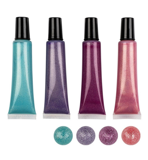 Perlen Pens rosa/pink/flieder/mint