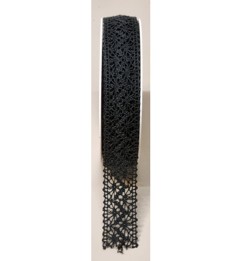 Spitzeband schwarz
