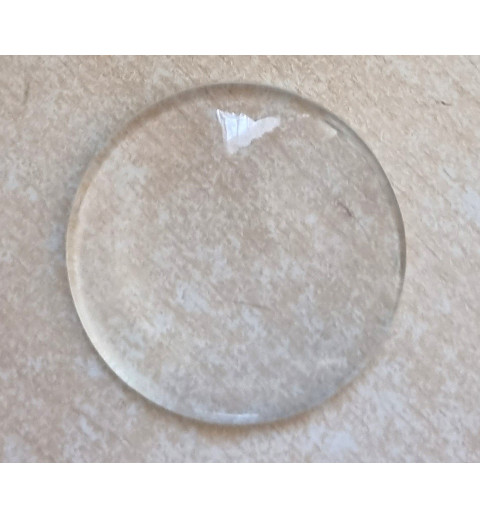 Glas Cabochon flach/rund