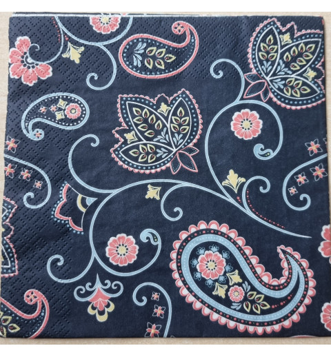 Serviette Paisleymuster