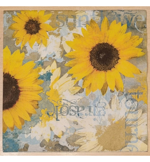 Serviette Sonnenblume