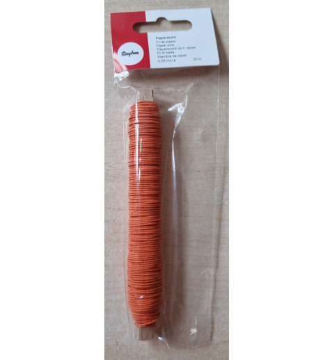 Papierdraht orange