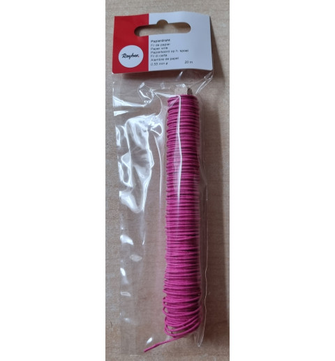Papierdraht pink