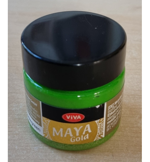 Maya Gold apfelgrün
