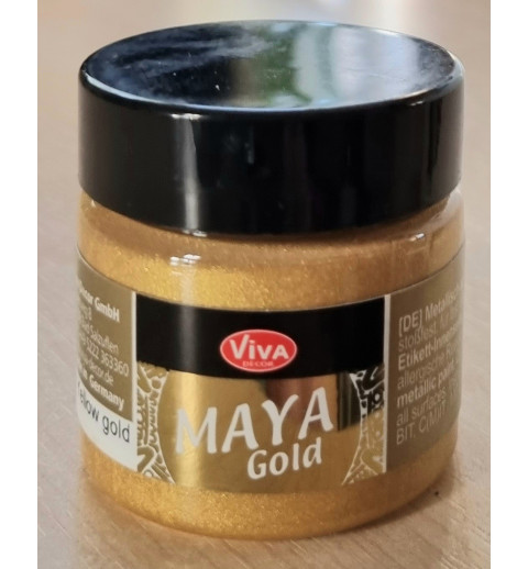 Maya Gold gelb-gold