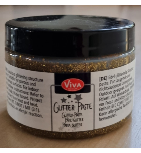Glitterpaste gold