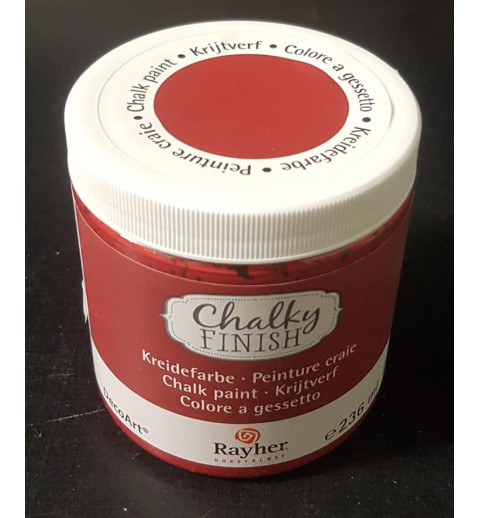 Chalky Finish Burgund