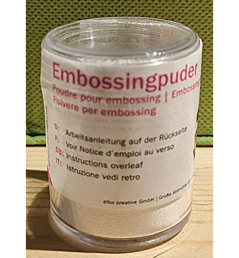 Embossing Puder weiss