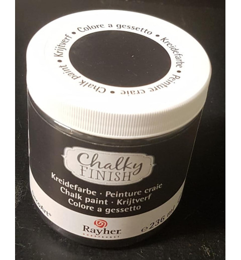 Chalky Finish Ebenholz