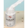 Schablonier Creme Metallic Relief weiss