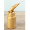 Schablonier Creme Metallic Relief hellgold