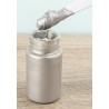 Schablonier Creme Metallic Relief silber