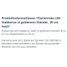 Led Stabkerze mit Ständer