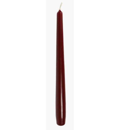 Stabkerze bordeaux