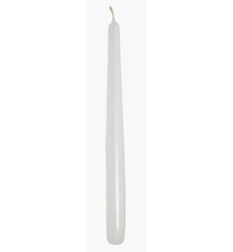 Stabkerze weiss