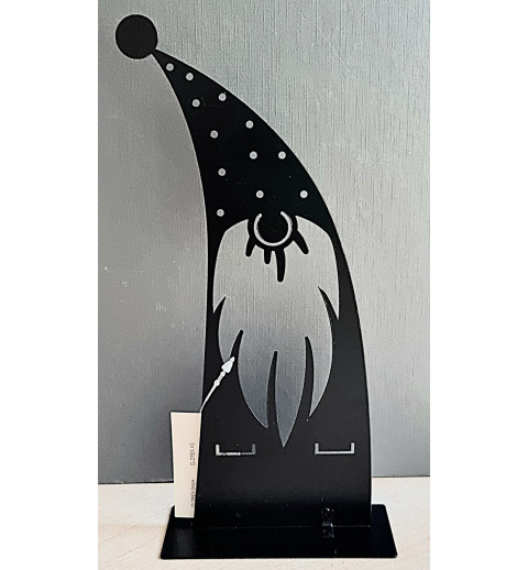 Metall Wichtel schwarz