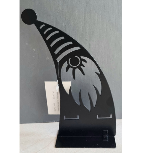 Metall Wichtel schwarz