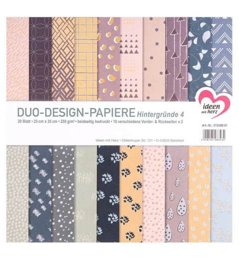 Duo Design Papier Hintergründe 4